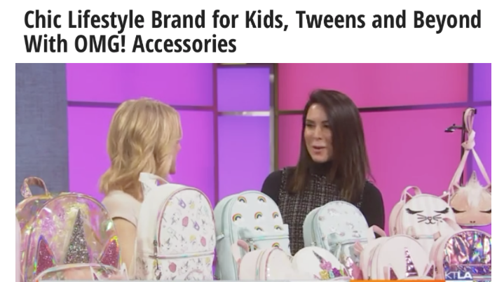 Chic Lifestyle Brand for Kids, Tweens and Beyond With OMG! Accessories
