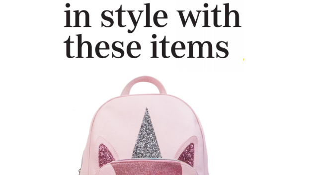GO BACK TO SCHOOL IN STYLE!