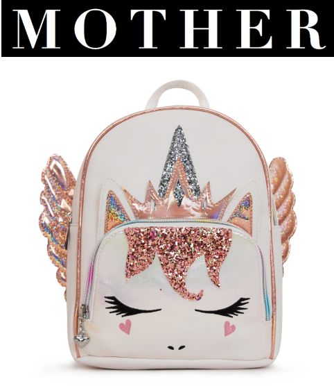 Omg accessories glitter outlet unicorn mini backpack