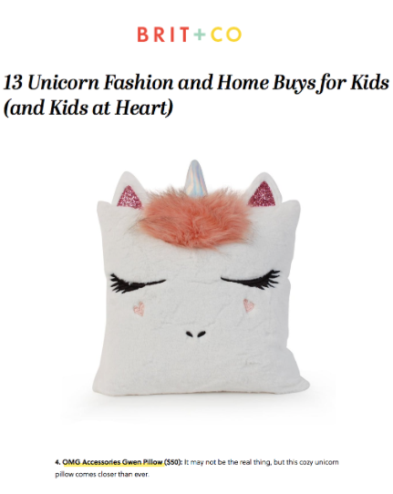 13 Unicorn Fashion and Home Buys for Kids (and Kids at Heart)