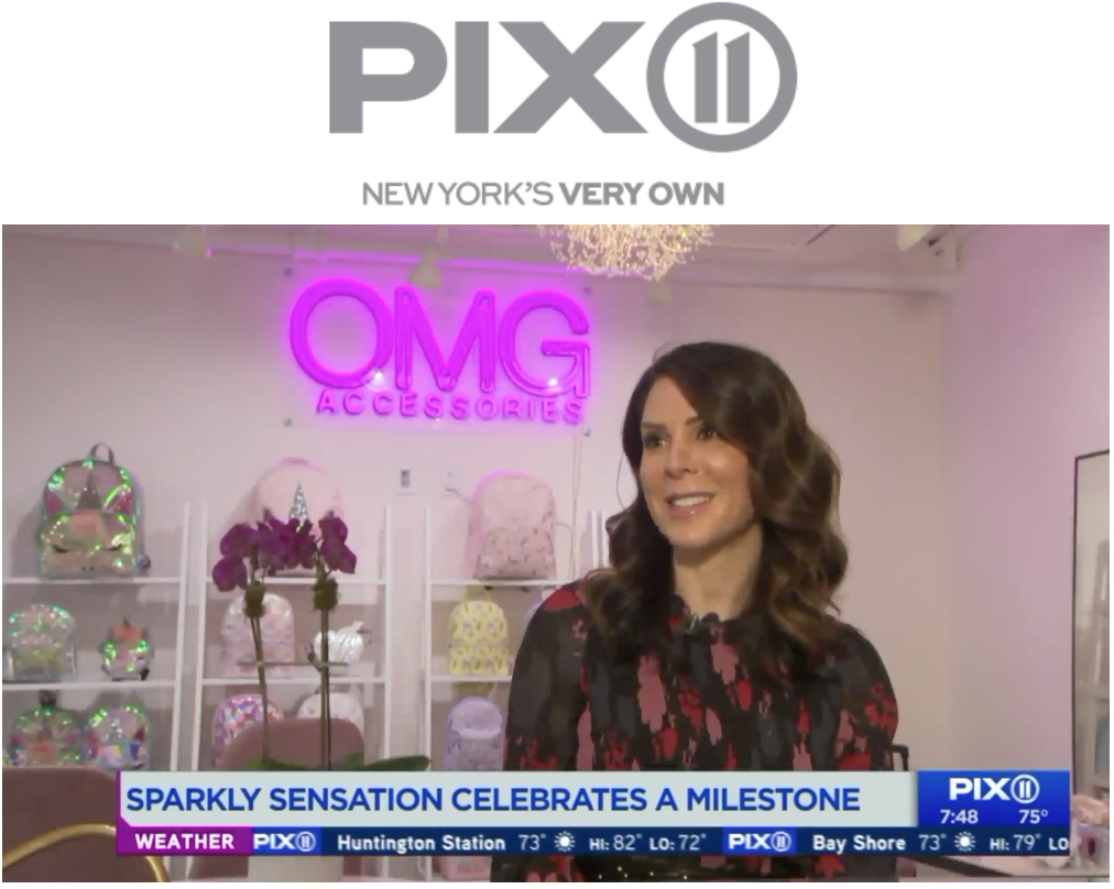 OMG ACCESSORIES CELEBRATES 10 YEAR MILESTONE WITH PIX11