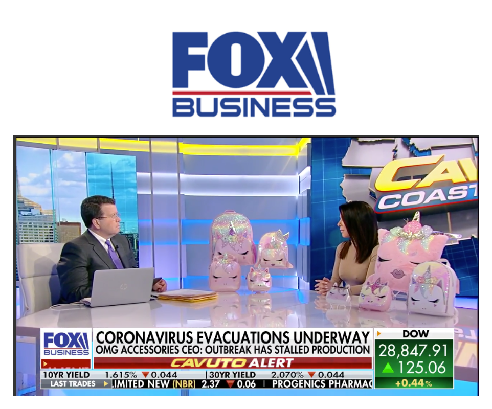 CEO & Founder, Anne Harper of OMG Accessories sat down with Neil Cavuto at Fox Business