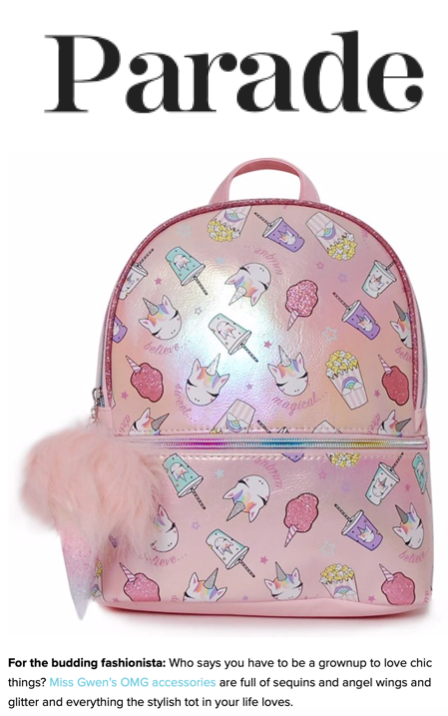 OMG ACCESSORIES FEATURED IN PARADE!