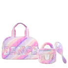 Gift Set Photo of Ombre Plush Dance Duffle, Stuff Round Glam Bag and Ombre Love Hairbrush