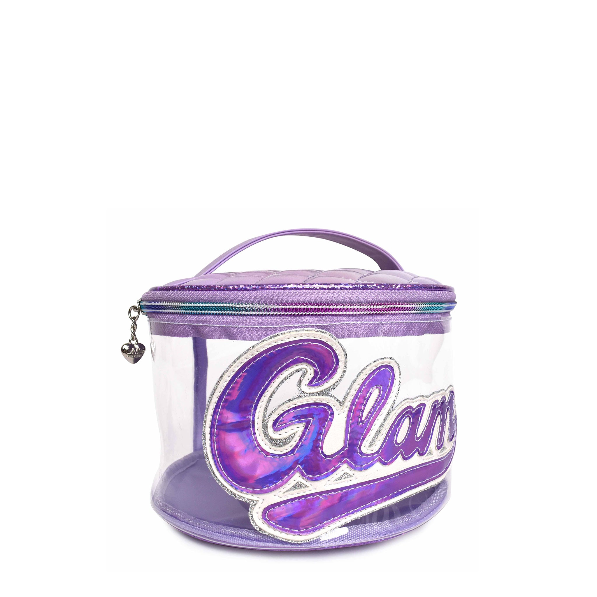 Glam' Clear Round Glam Bag – OMG Accessories