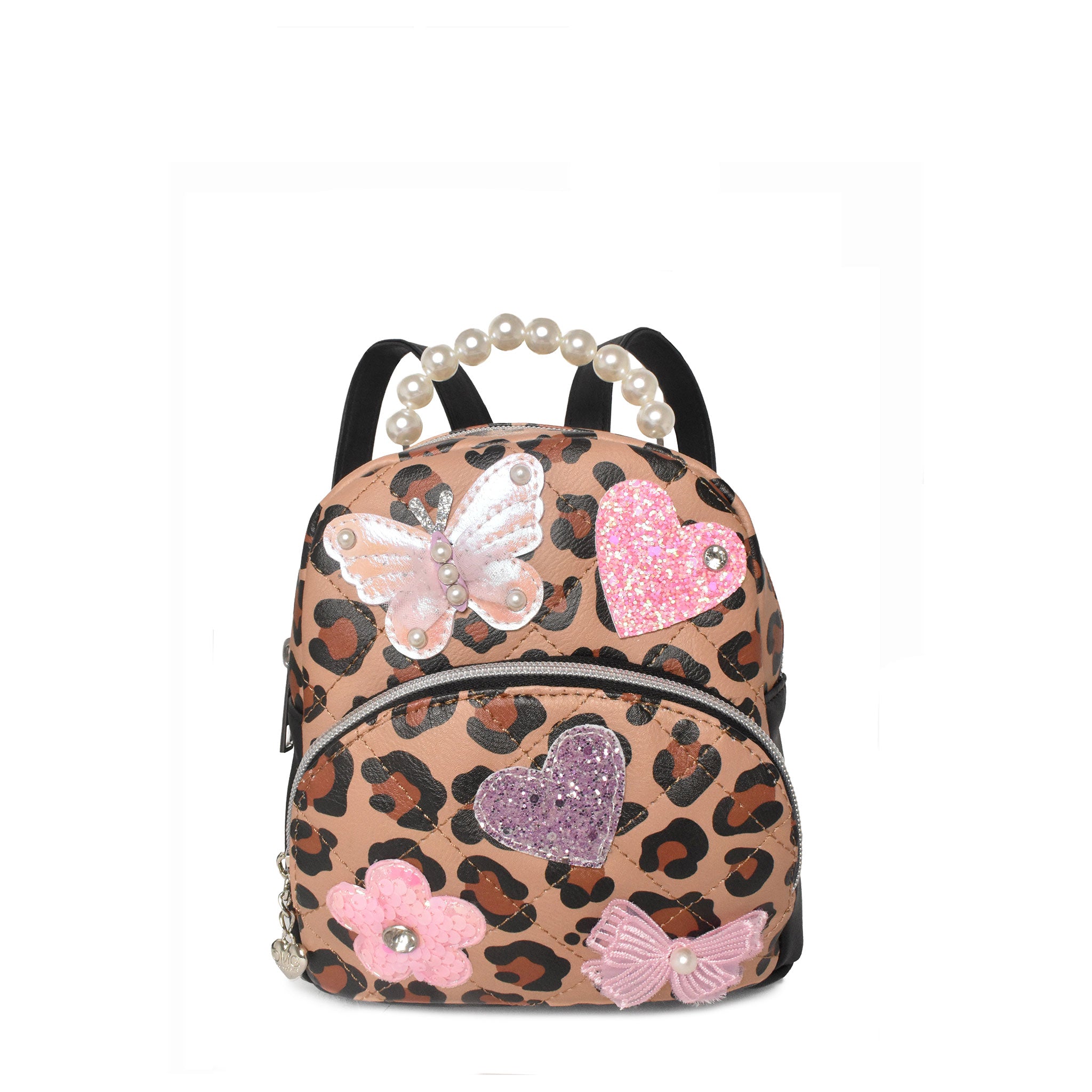Quilted Leopard Patched Micro Mini Backpack – OMG Accessories